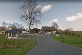 Natuurboerderij Hogeboom waar een zonnepark in aanbouw is